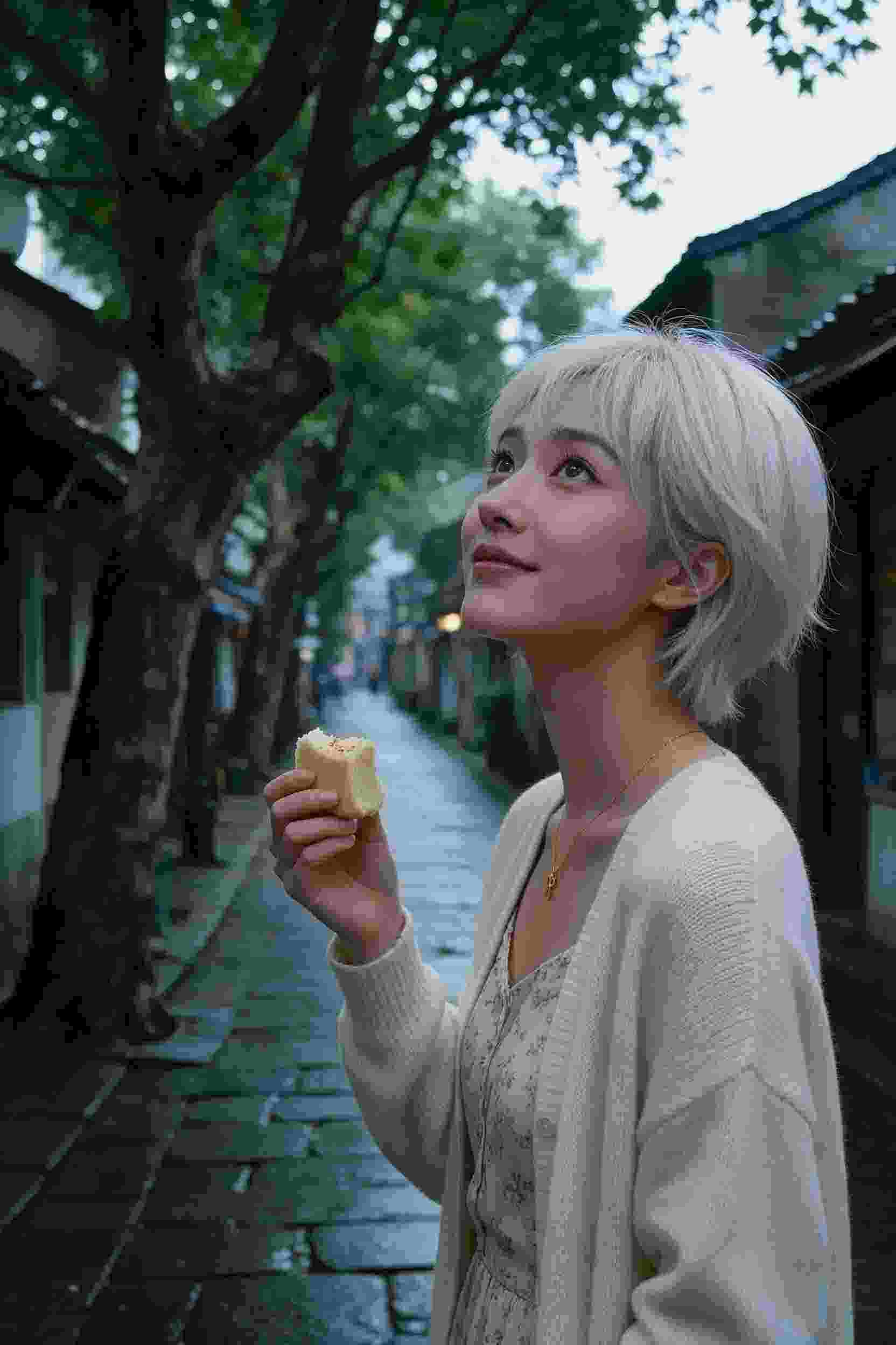 夜空的灯塔